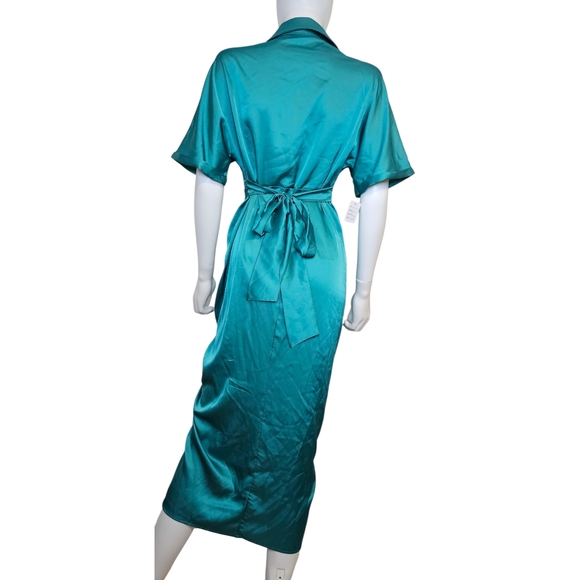 Amazon Women's Turquoise Maxi Dress - Picture 5 of 6